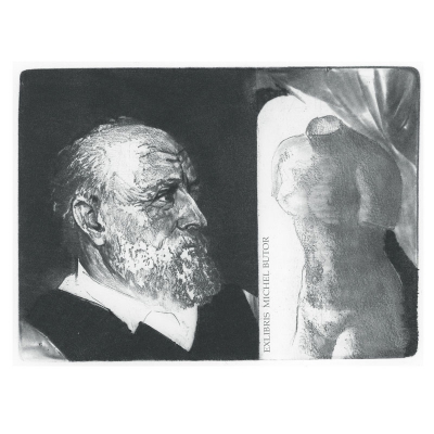 Michel Butor - Portrait: Michel Butor and Venus